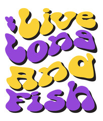 Retro Fishing designs Craft Design. T-shirt Design. Illustration