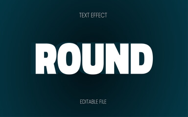 simple text effect template