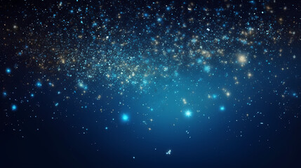 Obraz premium Abstract glitter lights background. Blurred bokeh effect