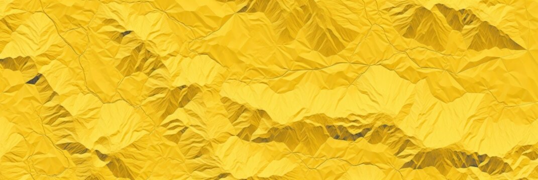 Terrain map yellow contours trails, image grid geographic relief topographic contour line maps