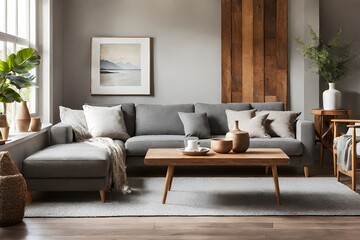 Subdued Elegance - Australia in a Cozy Living Room Setting