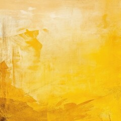 Yellow watercolor abstract painted background