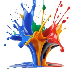 paint splashes