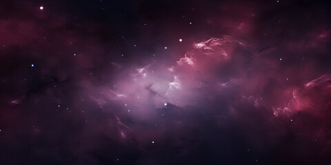 Dark pink and purple galaxy patterned background, Purple galaxy background with stars and the word galaxy,Galaxy Overlay ,  Generative AI