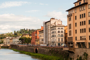 Fototapeta premium view of the old town