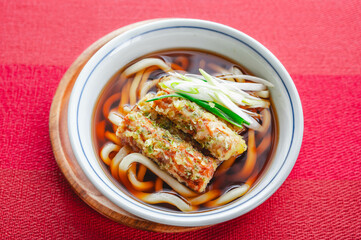 ちくわ磯辺うどん