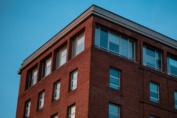 windows of a building