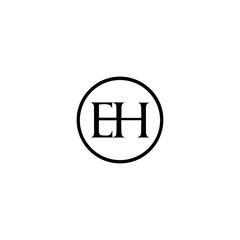 EH logo. E H design. White EH letter. EH, E H letter logo design. Initial letter EH linked circle uppercase monogram logo. E H letter logo vector design. top logo, Most Recent, Featured,