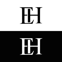EH logo. E H design. White EH letter. EH, E H letter logo design. Initial letter EH linked circle uppercase monogram logo. E H letter logo vector design. top logo, Most Recent, Featured,