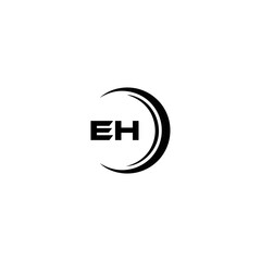 EH logo. E H design. White EH letter. EH, E H letter logo design. Initial letter EH linked circle uppercase monogram logo. E H letter logo vector design. top logo, Most Recent, Featured,