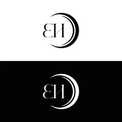 EH logo. E H design. White EH letter. EH, E H letter logo design. Initial letter EH linked circle uppercase monogram logo. E H letter logo vector design. top logo, Most Recent, Featured,