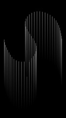 black and white equalizer