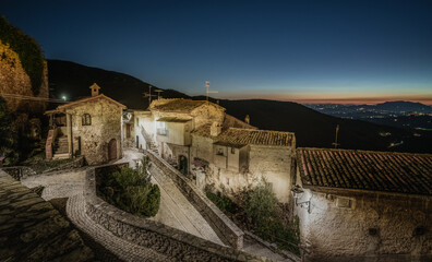 Roccantica, a small village in the heart of Sabina