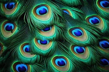 Peacock feather background, Abstract peacock feather, Ai generated