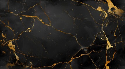 Marble background White stone texture with gold shadow - obrazy, fototapety, plakaty