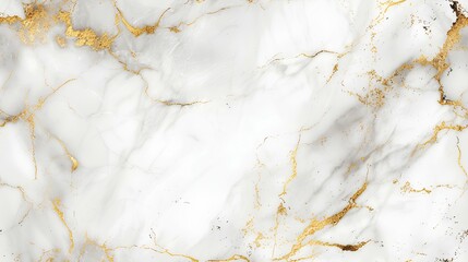 Marble background White stone texture with gold shadow