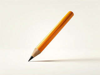 pencil and eraser on white