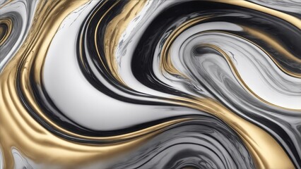 Gray and gold mixed texture fluid art background texture. beautiful fluid abstract texture background