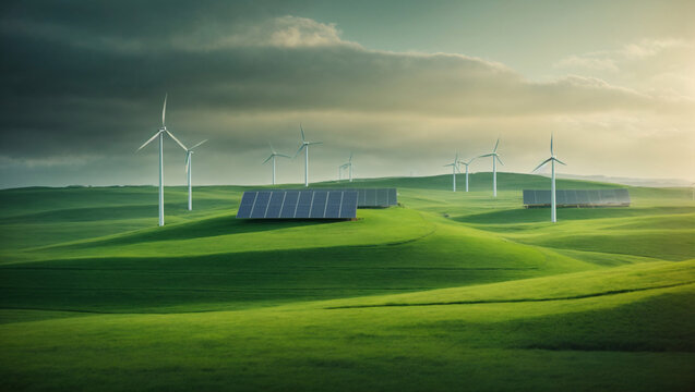 Alternative energy sources and green technologies.