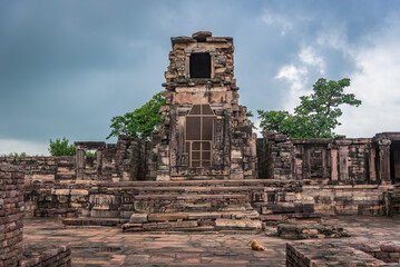 Ruins of Sanchi Stupa is one of the oldest stone structures in Buddhist complex, famous for its Great Stupa on a hilltop at Sanchi Town in Raisen District of the State of Madhya Pradesh, India