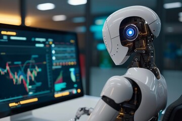 Ai Chatbot On Computer Screen Is Ready For Interaction