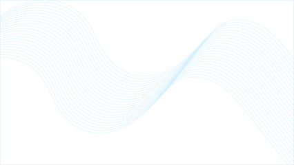 Technology abstract lines on white background. Abstract colorful sound, voice, music curved and wave lines background. Abstract volume voice technology vibrate wave and music background.