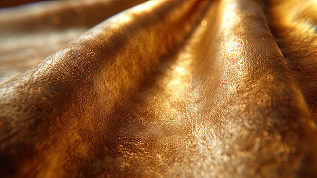 Luxurious mercerized skin texture with a brilliant effect, creating the impression of high quality and luxurious decorati
