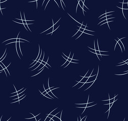 seamless negative vector strips pattern on navy background