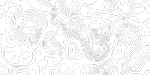 Black and white lines seamless Topographic map patterns, topography line map. Vintage outdoors style. The stylized height of the topographic map contour in lines and contours isolated on transparent.