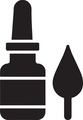 Obraz premium serum dropper, icon
