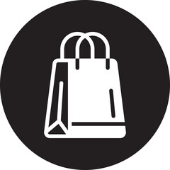 shopping bag gradient icon