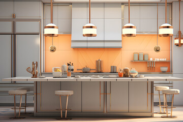 Luxury modern kitchen