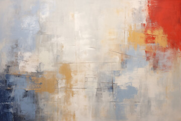 Abstract painting muted colors for background design.