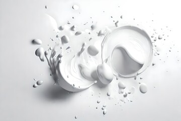 splash of  milk