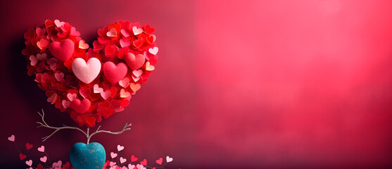 Obraz premium Valentine's Day - romantic graphics