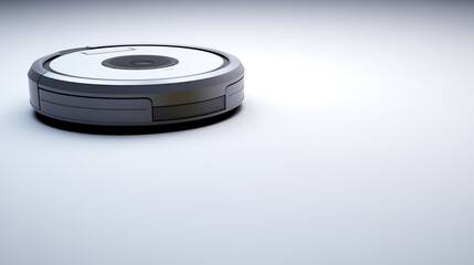 Effortless Cleaning Made Easy, Smart Robot Floor Vacuum Cleaner with Copy Space, Generative AI