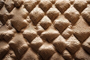  background of brown leather upholstery