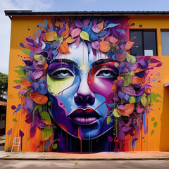 Street Art Scenes - Vibrancy in Urban Environment