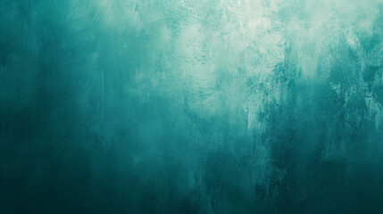 A faded turquoise background evoking a sense of calmness and creativity suitable for artistic compositions. - obrazy, fototapety, plakaty