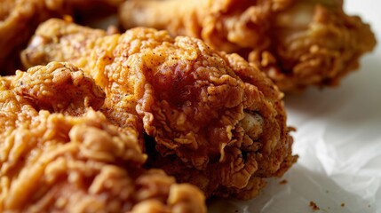 ajun Spiced Crispy Fried Chicken against a white backdrop
