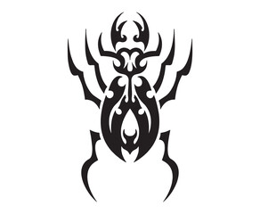 artistically drawn, stylized, vector tattoo
