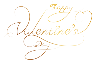 happy valentine's day golden handwritten love pattern vintage poster handwritten text background Simple and elegant style. Spiral typewriter template pink background