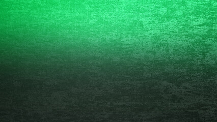 luxury antique opulent fabric wall in green and black gradient color. polished metallic wall texture use as background with blank space for design. shiny dark green grunge wallpaper.