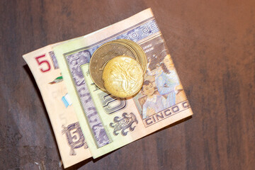 Guatemalan money and coins