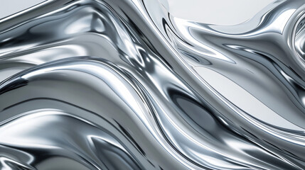 A metallic silver background adding a modern and sleek touch to product photography or graphic design.