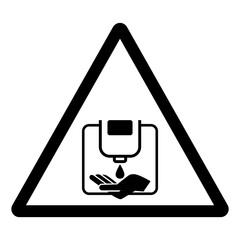 Please Use Hand Sanitizer Befor Entering Symbol Sign ,Vector Illustration, Isolate On White Background Label. EPS10