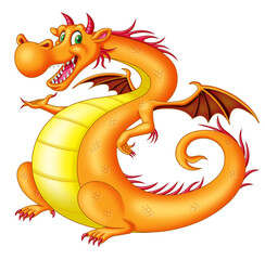 cartoon dragon character