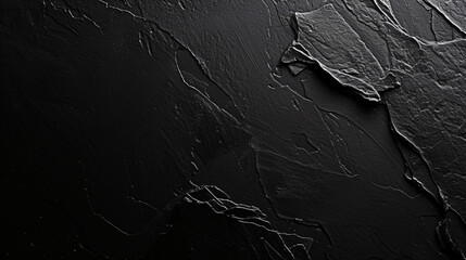 A plain black background with a subtle texture creating a sense of depth and sophistication.