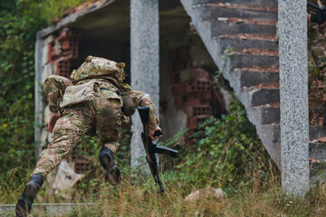 In a high stakes mission, a specialized military unit executes a tactical operation to secure a...