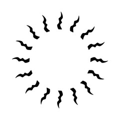 Sun and moon